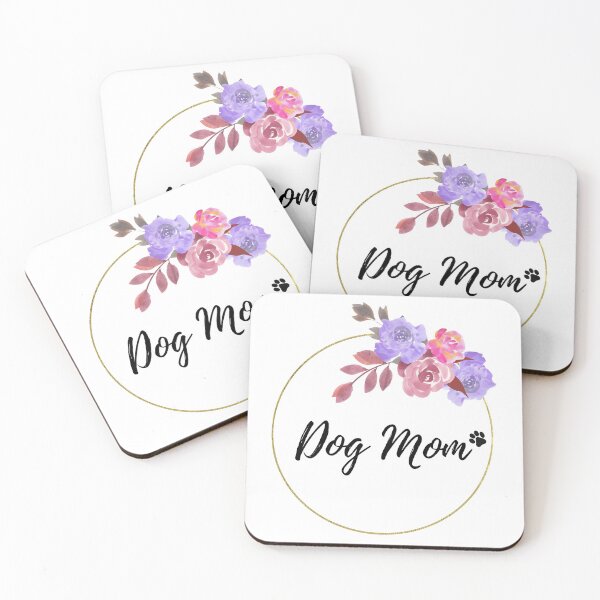 Item preview, perro mamá floral designed and sold by Lucha-Morena.