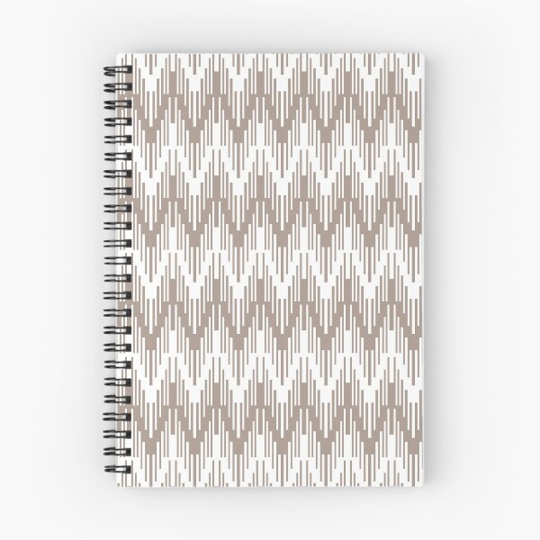 Item preview, Brown and White Stripe Chevron Ripple Pattern Pairs HGTV Emerging Taupe HGSW3035 2022 Color - Colour Trends - Shade - Hue designed and sold by ColorOfTheYears.