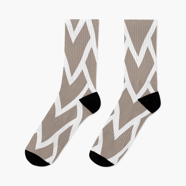 Item preview, Light Brown and White Tessellation Line Pattern 17 Pairs HGTV Emerging Taupe HGSW3035 2022 Color - Colour Trends - Shade - Hue designed and sold by ColorOfTheYears.