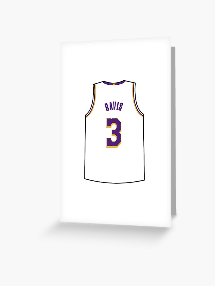 Anthony Davis Jersey Canvas Print for Sale by designsheaven