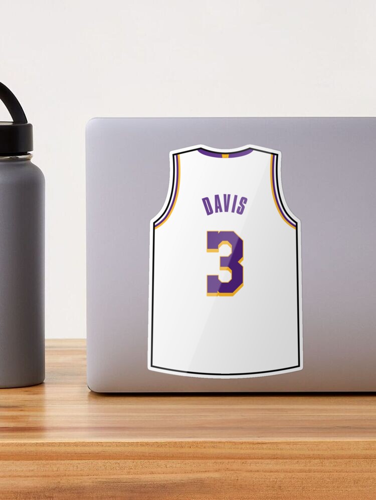 Anthony Davis Jersey Sticker for Sale by designsheaven