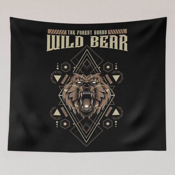 Item preview, Wild Bear Tattoo designed and sold by Paula Helit.