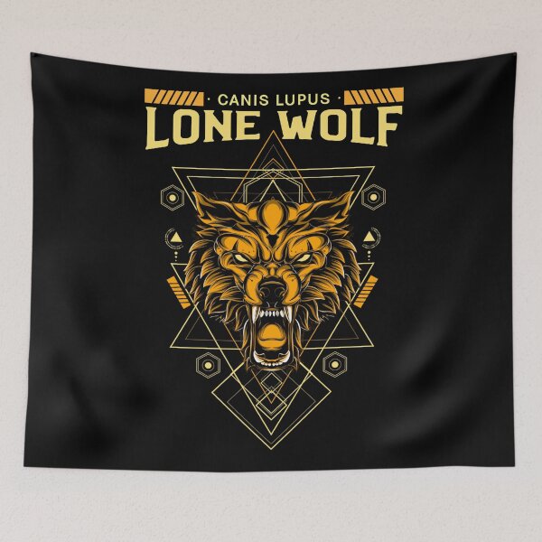 Item preview, Lone Wolf Tattoo designed and sold by Paula Helit.