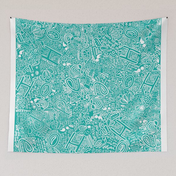 Item preview, Keep Growing On Pastel Teal designed and sold by JenArmitage.
