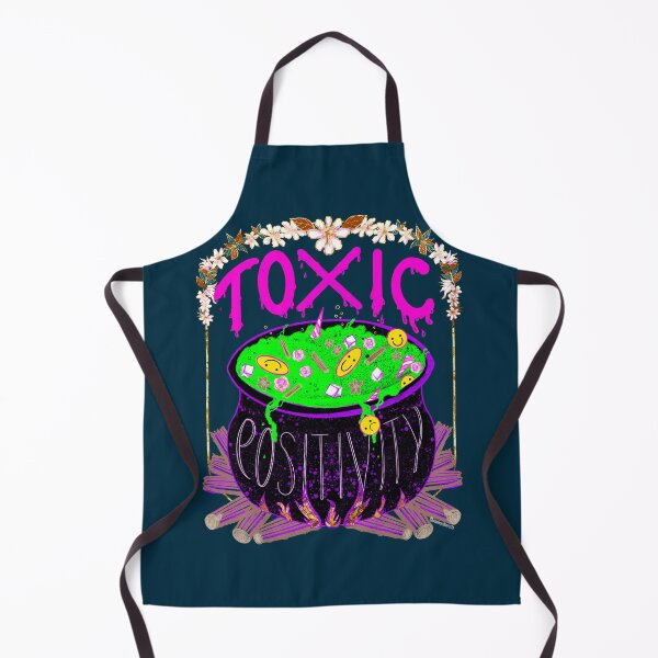 Item preview, Toxic Positivity Witches Cauldron Quote designed and sold by Melanie-Palmer.