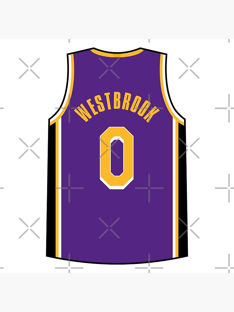 Russell westbrook best sale jersey with sleeves