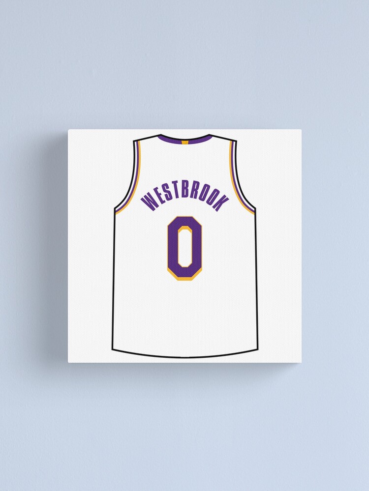 Different Colors Los Angeles Lakers #0 Westbrook Edition Shirt