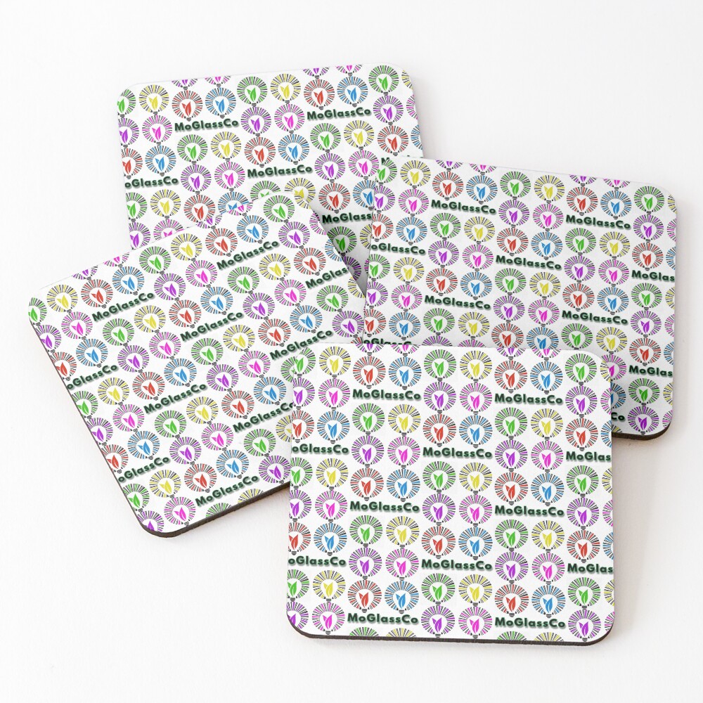 Item preview, Coasters (Set of 4) designed and sold by MoGlassCo.