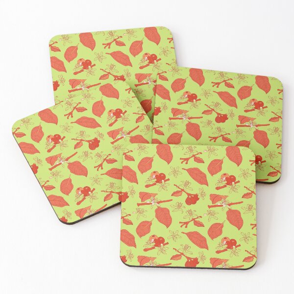 Item preview,  Coffee Flowers Seamless Pattern designed and sold by Artystico  ⭐⭐⭐⭐⭐.