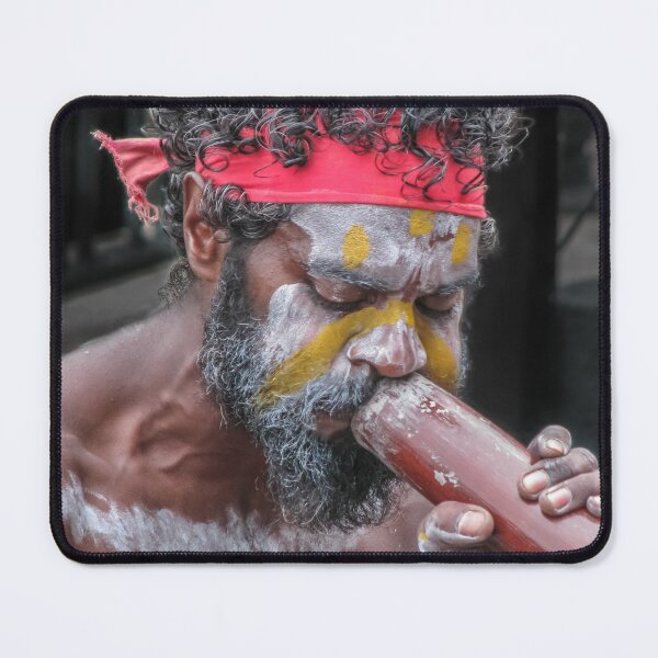 Item preview, Aboriginal Playing Didgeridoo designed and sold by Jola Martysz.