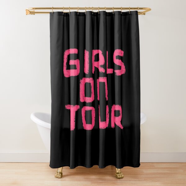 Disover Girls on Tour for Girls Trip Shower Curtain