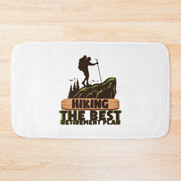 Item preview, Hiking The Best Retirement Plan designed and sold by bahicharafe.