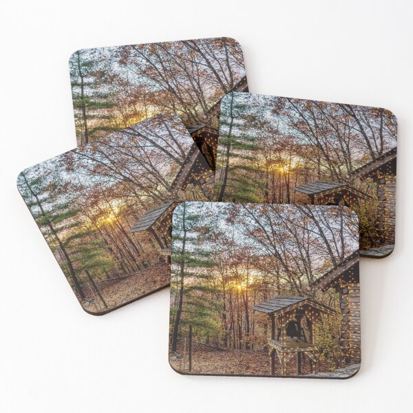 Item preview, Autumn Woods Sunset designed and sold by mljdwhite.