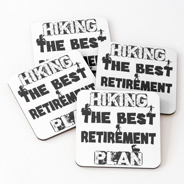 Item preview, Hiking The Best Retirement Plan designed and sold by bahicharafe.