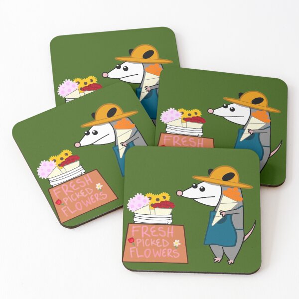 Item preview, Possum Florist designed and sold by Roanasaurus.