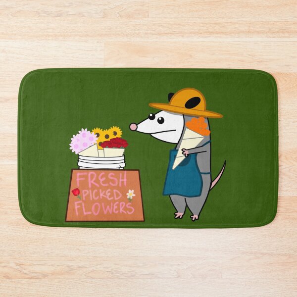 Item preview, Possum Florist designed and sold by Roanasaurus.