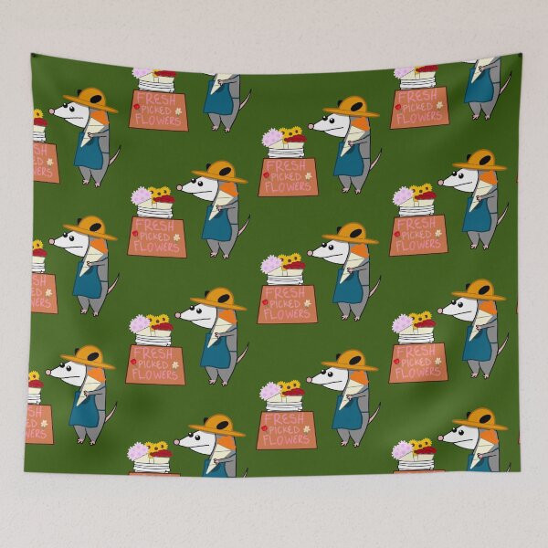 Item preview, Possum Florist designed and sold by Roanasaurus.