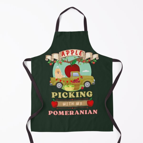 Item preview, Cute Apple Picking With My Pomeranian designed and sold by sableandshadow.