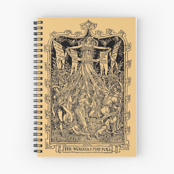 Item preview, Workers' Maypole - Walter Crane, May Day, Socialist, Labor, Anti Capitalist designed and sold by SpaceDogLaika.