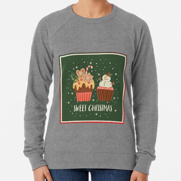 Sweet Christmas Lightweight Sweatshirt