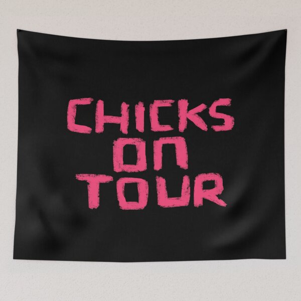 Item preview, Chicks on Tour for Girls Trip or Girls Weekend designed and sold by badlydrawnbabe.