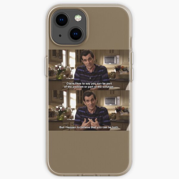 Phil Dunphy-Zitat aus Modern Family iPhone Flexible Hülle