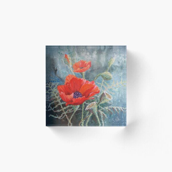 Item preview, Intensely red poppy designed and sold by Susan Elle.
