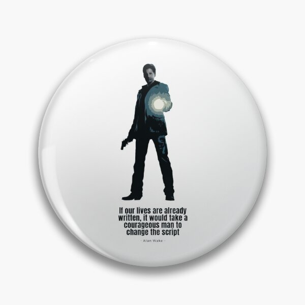 Item preview, Alan Wake quote   designed and sold by hpgamer.