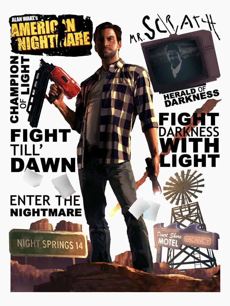 Alan Wake Poster for Sale by walterteep