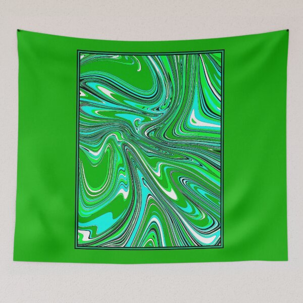Item preview,  ABSTRACT PSYCHEDELIC SURREAL : Fluid Fantasy Whimsical Colorful Print designed and sold by posterbobs.