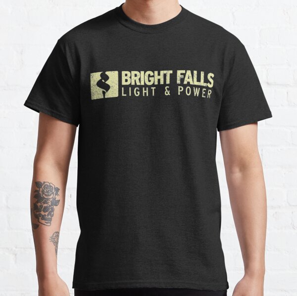 Bright Falls Light _amp_ Power (Grunge)    Classic T-Shirt