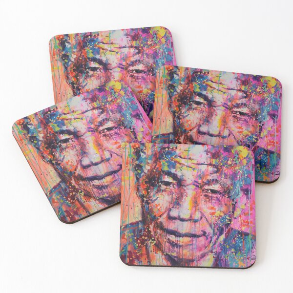Item preview, Mandela watercolor designed and sold by PoliticsPrint.