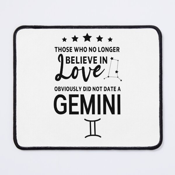 Item preview, gold Gemini Zodiac Sign gift omniscience Those Who No Longer Believe In Love Did Not Date A Gemini Birthday Gift, funny sarcastic saying offended Horoscope Meme for Best Friend bf gf designed and sold by joygift369.