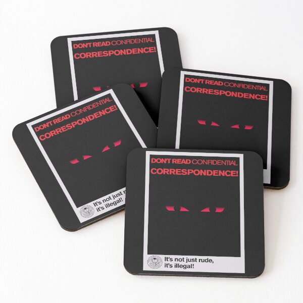 Item preview, CONTROL Don_t Read Confidential Correspondence   designed and sold by hpgamer.