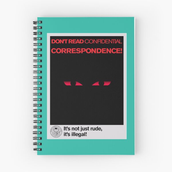 Aperçu de l'œuvre CONTRÔLE Ne lisez pas la correspondance confidentielle créée et vendue par hpgamer.