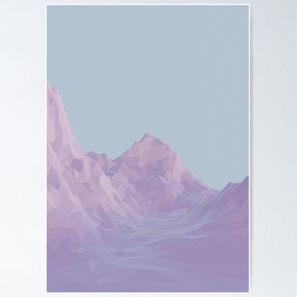 Item preview, Geometric Mountains Line Art Sun Moon designed and sold by Water Flick.