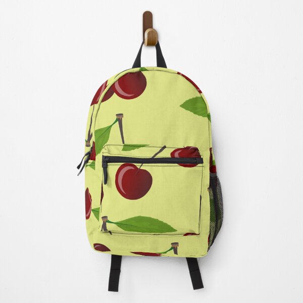 Item preview, Yummy Fruit Cherry Pattern Yellow designed and sold by NamColors.