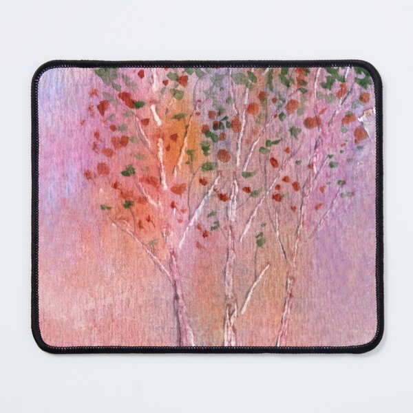 Item preview, Autumn Aspens Watercolor designed and sold by The Elderberry Blossom.