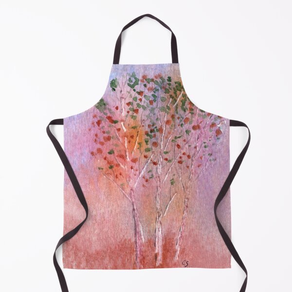 Item preview, Autumn Aspens Watercolor designed and sold by The Elderberry Blossom.