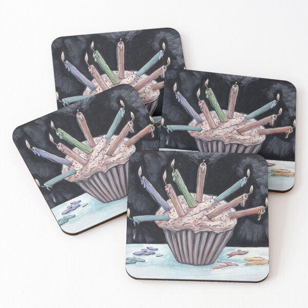 Item preview, Birthday Cupcake Painting by Antonio Rael designed and sold by Antonio Rael.