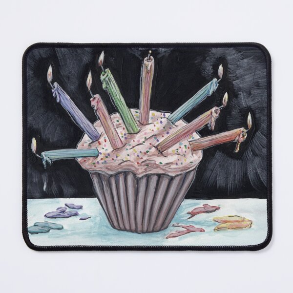 Item preview, Birthday Cupcake Painting by Antonio Rael designed and sold by Antonio Rael.