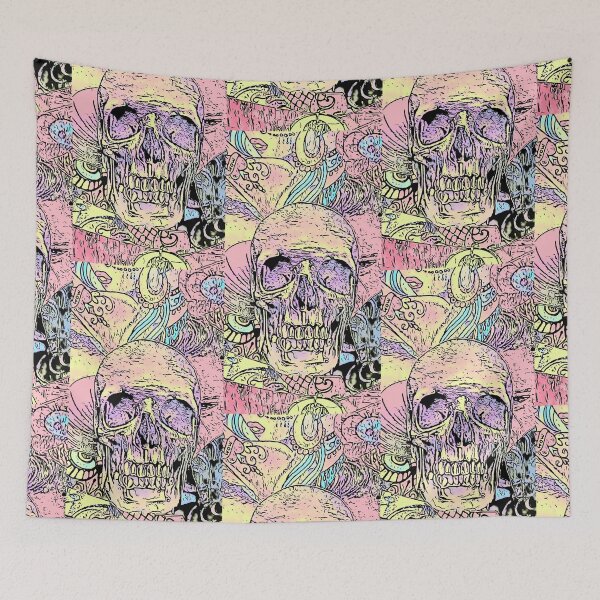 Item preview, Skull Pink Tattoos designed and sold by Nonoclays.