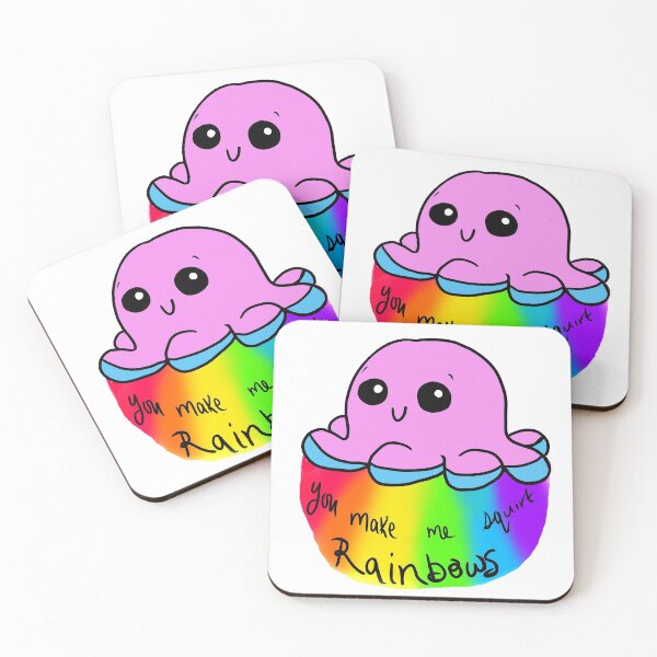 Item preview, You Make Me Squirt Rainbows designed and sold by lexidraws4you.