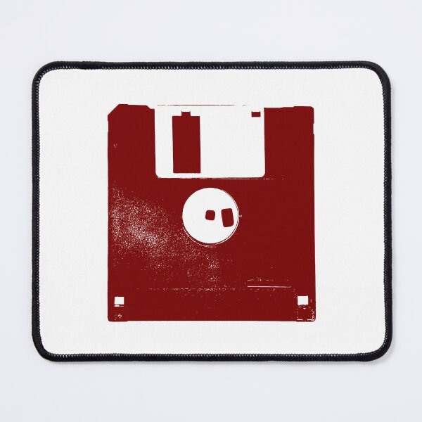 Item preview, Red Retro Music Player Computer Floppy Disk designed and sold by Spindriftmerch.