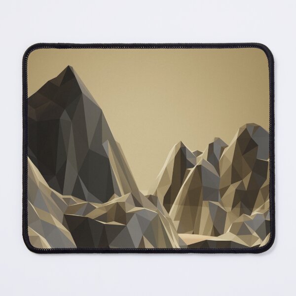 Item preview, Geometric Mountains Line Art Sun Moon designed and sold by Water Flick.