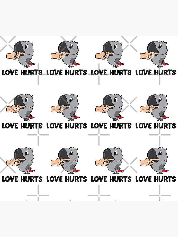 Disover Love Hurts African Grey Parrot Love African Grey Parrots Socks