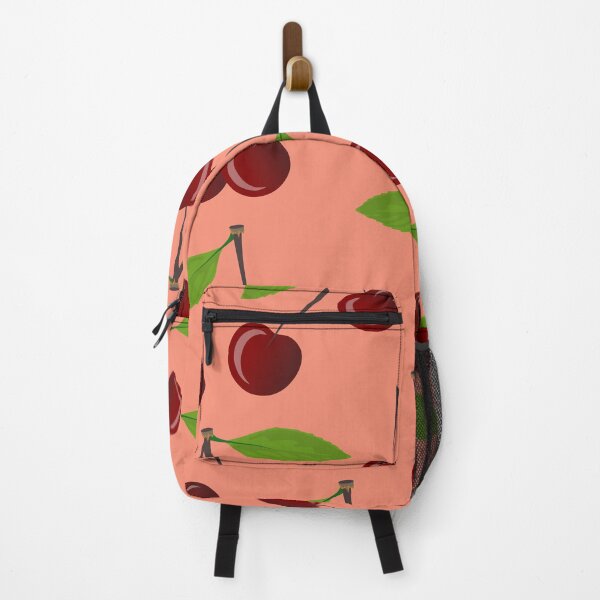 Item preview, Yummy Fruit Cherry Bomb Pattern Pink designed and sold by NamColors.