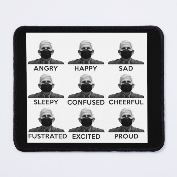 Item preview, Anthony Fauci Different Emotions designed and sold by DaddysWarehouse.