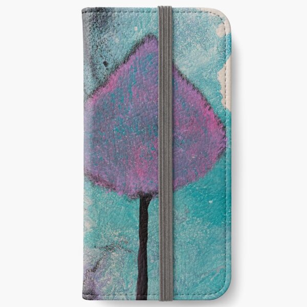 Trees Collection – The Purple One iPhone Wallet