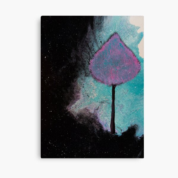 Trees Collection – The Purple One  Canvas Print